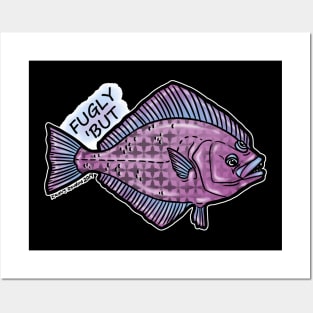 Fugly Halibut Posters and Art